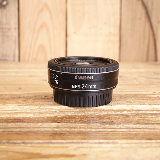 Used Canon EF-S 24mm f2.8 STM Lens