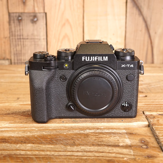 Used Fujifilm X-T4 Black Digital Camera Body