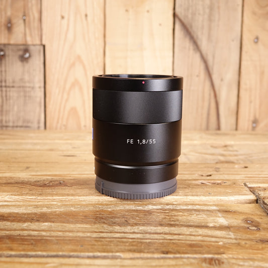 Used Sony FE 55mm f1.8 ZA Carl Zeiss Sonnar T* Lens