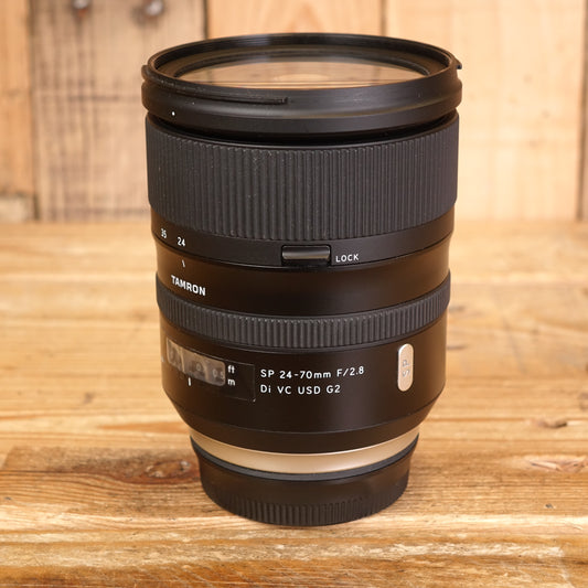 Used Tamron SP 24-70mm F2.8 Di VC USD G2 Lens - Canon EF