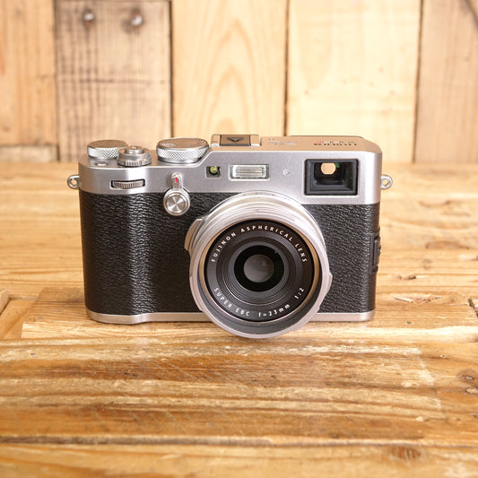 Used Fuji X100F Silver Digital Camera