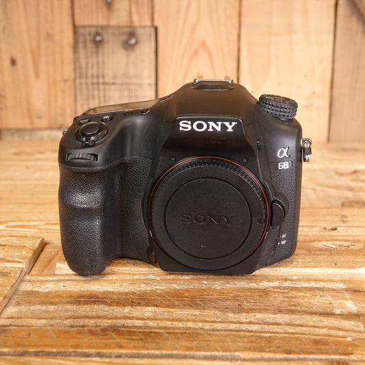 Used Sony Alpha A68 Black Digital Camera Body
