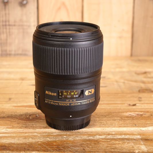 Used Nikon AF-S Micro 60mm F2.8 G Lens