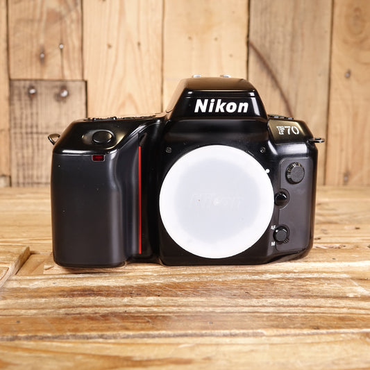 Used Nikon F70 35mm AF SLR Analog Film Camera Body