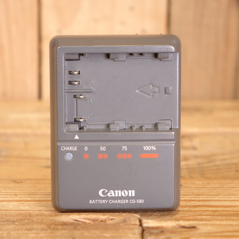 Used Genuine Canon Charger CG-580 for BP-511 BP-511A - 5D 50D 40D 30D 20D