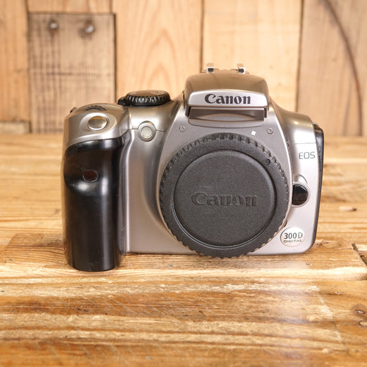 Used Canon EOS 300D DSLR Silver Camera Body