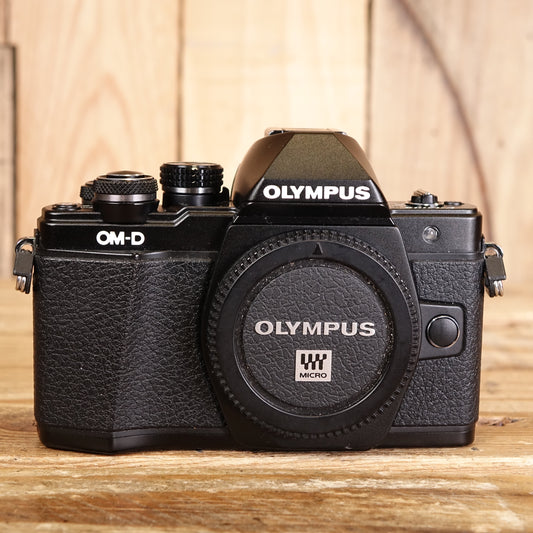 Used Olympus OM-D E-M10 Mark II Black Digital Camera Body