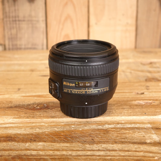 Used Nikon AF-S 50mm F1.4 G Lens