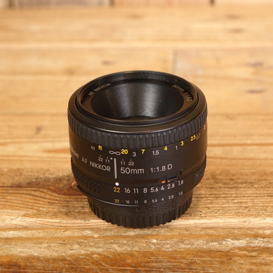 Used Nikon AF 50mm F1.8 D Lens