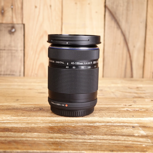 Used Olympus AF 40-150mm f4-5.6R Black Micro Four Thirds Lens