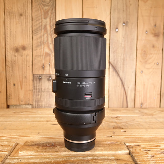 Used Tamron 150-500mm F5-6.7 Di III VC VXD Lens for Sony FE Mount