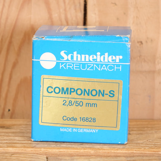 Used Schneider Kreuznach Componon-S Enlarging Lens 50mm f/2.8 Thread Photo Lab M39