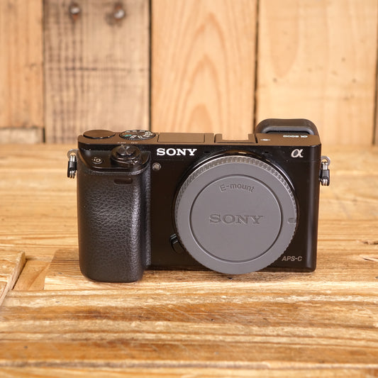 Used Sony A6000 Black Camera Body