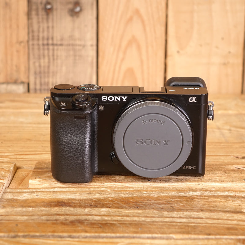 Used Sony A6000 Black Camera Body