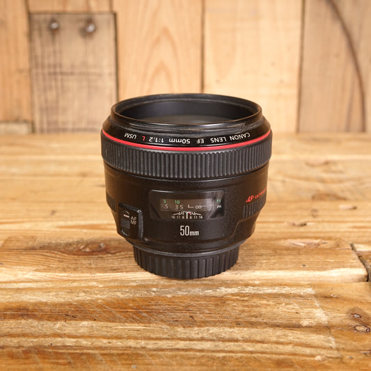 Used Canon EF 50mm F1.2 L USM Lens