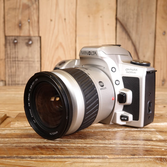 Used Minolta Dynax 505si 35mm SLR Camera with AF 28-80mm Lens