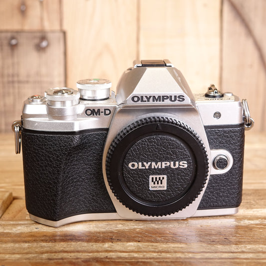 Used Olympus OM-D E-M10 MK III Silver Digital Camera Body