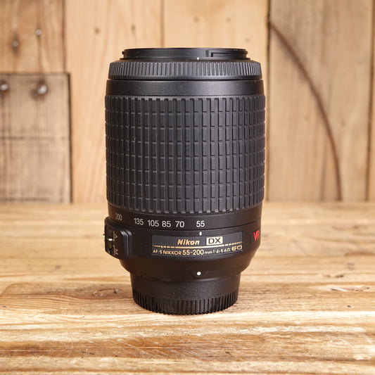 Used Nikon AF-S 55-200mm F4-5.6 G ED VR Lens