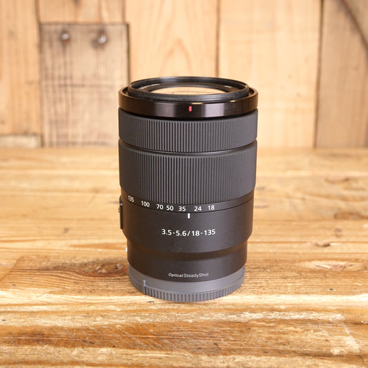 Used Sony E 18-135mm F3.5-5.6 OSS E-Mount Lens