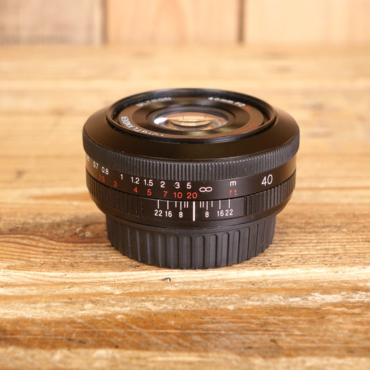 Used Voigtlander Ultron SLII 40mm F2 Lens for Canon EF