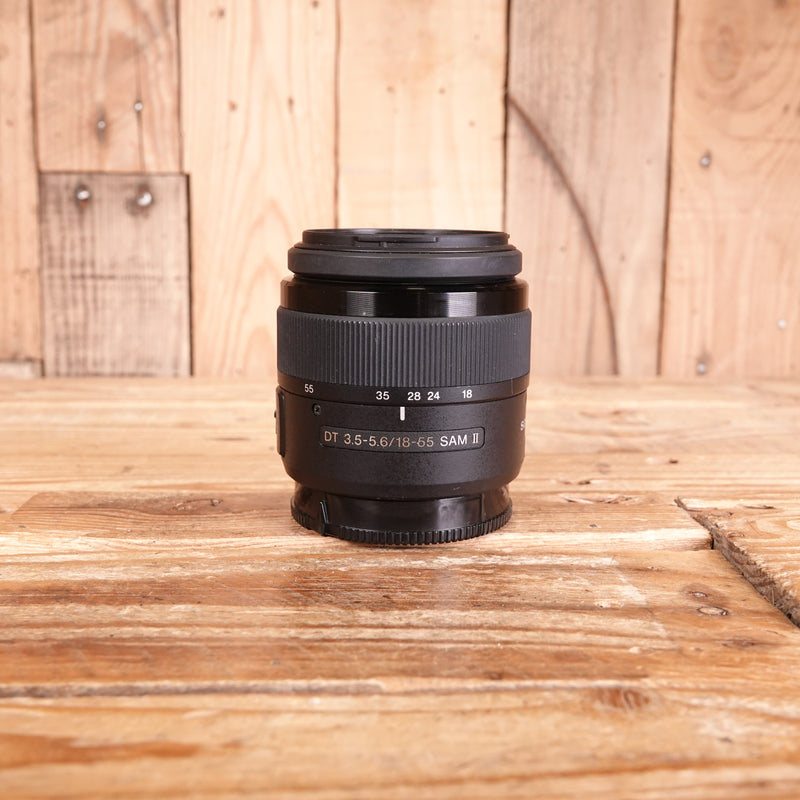 Used Sony DT AF 18-55mm F3.5-5.6 SAM II Lens A-Mount