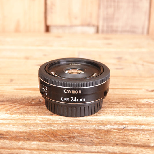 Used Canon EF-S 24mm f2.8 STM Lens