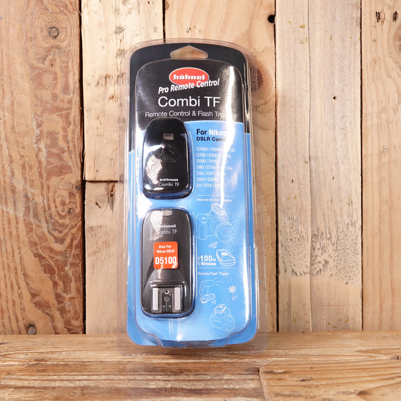 Used Hahnel Combi TF Wireless Flash Trigger Remote Set for Nikon