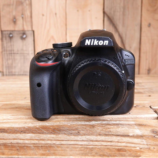 Used Nikon D3400 Black DSLR Camera Body