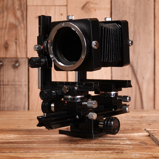 Used Kenlock Swing & Shift Bellows - Olympus 35mm OM Fitting