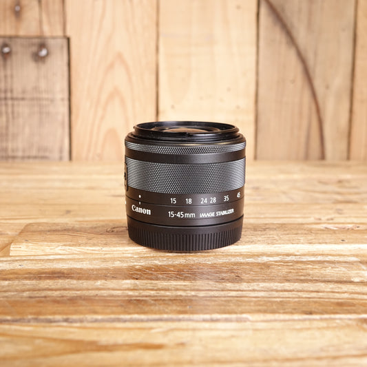 Used Canon EF-M 15-45mm IS STM Lens for EOS M