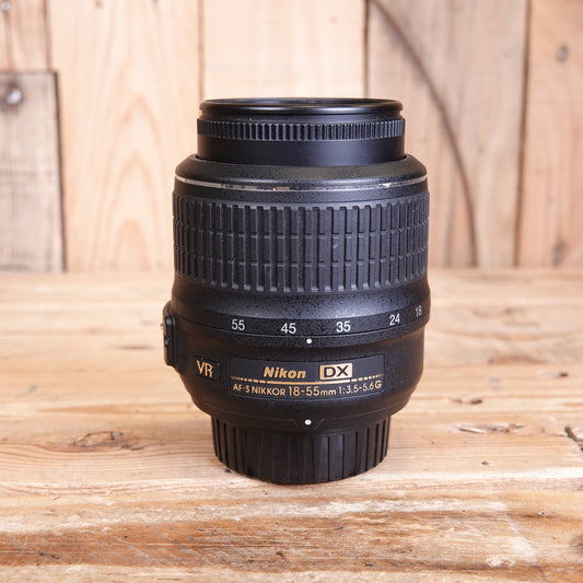 Used Nikon AF-S 18-55mm f3.5-5.6 DX VR G Lens