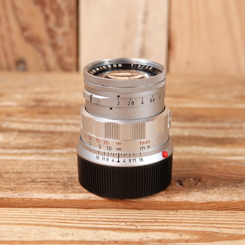 Used Leica M 50mm F2 Summicron M Lens 11818