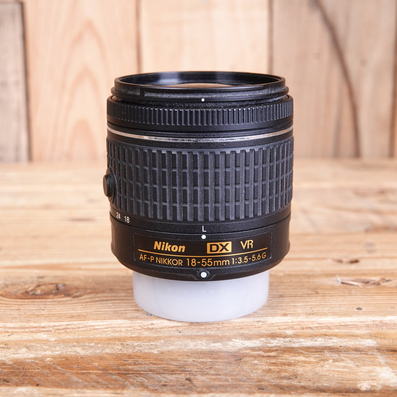 Used Nikon AF-P 18-55mm f3.5-5.6 DX VR G Lens