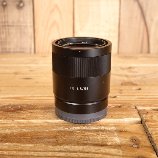 Used Sony FE 55mm f1.8 ZA Carl Zeiss Sonnar T* Lens