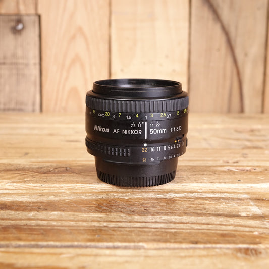 Used Nikon AF 50mm F1.8 D Lens