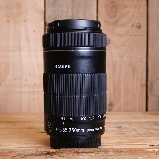 Used Canon EF-S 55-250mm F4-5.6 IS STM Lens