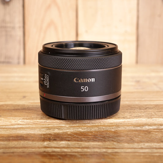 Used Canon RF 50mm F1.8 STM Lens