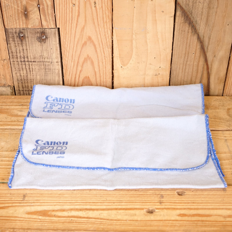 Used Vintage Canon FD lens cleaning cloths Size 28x13 cm