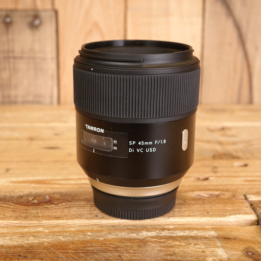 Used Tamron SP 45mm f1.8 Di VC USD Lens - Nikon