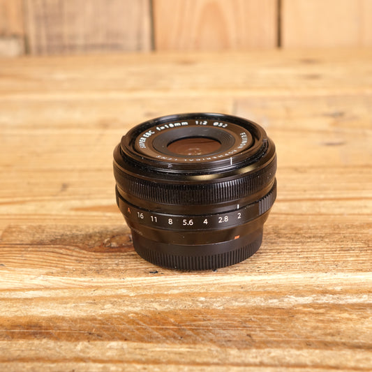 Used Fuji XF 18 mm F2  Lens