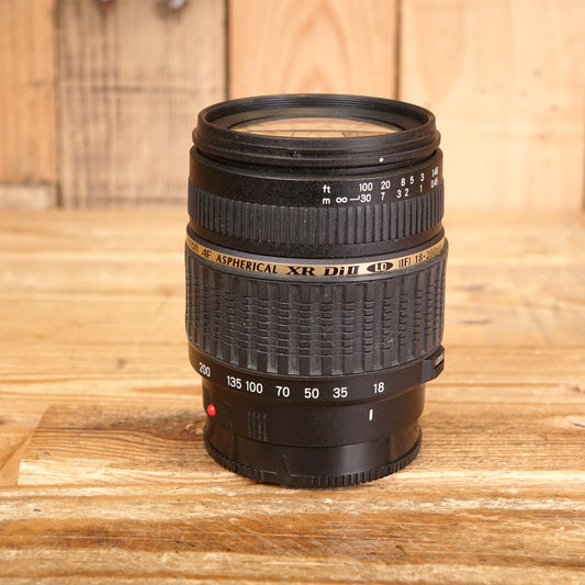 Used Tamron 18-200mm f3.5-6.3 XR Di II Lens - Sony A