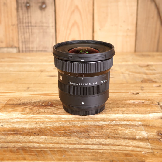 Used Sigma 10-18mm f2.8 DC DN Contemporary Lens - Fuji X