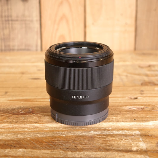 Used Sony FE 50mm F1.8 Lens
