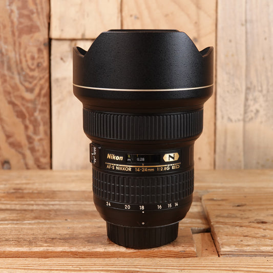 Used Nikon AF-S 14-24mm F2.8 G ED Lens