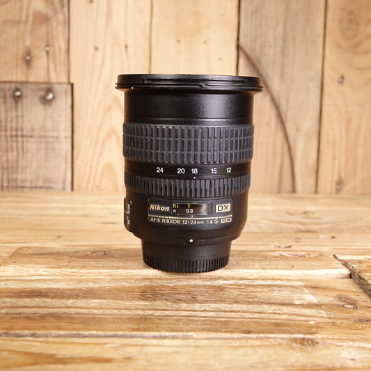 Used Nikon Nikkor AF-S DX 12-24mm f4 G ED Lens