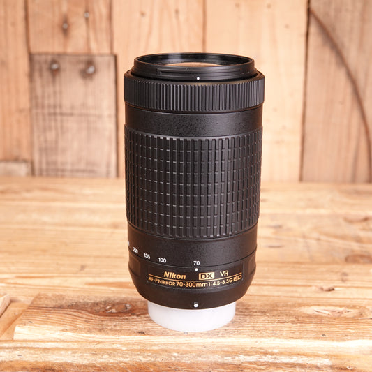 Used Nikon AF-P 70-300mm f4.5-6.3 DX G ED VR Lens