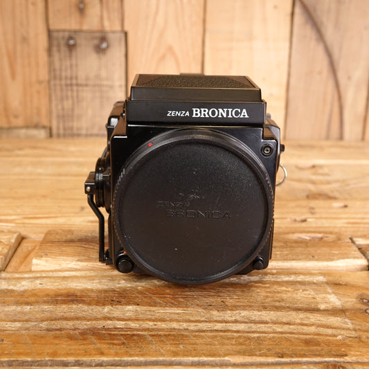 Used Bronica ETRSi Camera with 120 Film back and WLF
