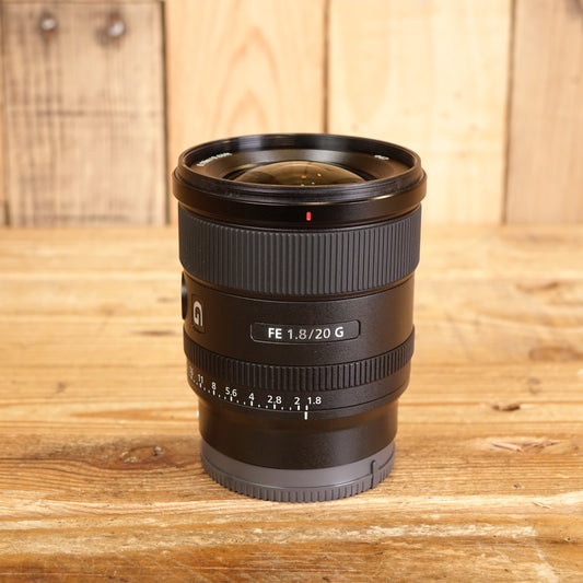 Used Sony FE 20mm F1.8 G Lens