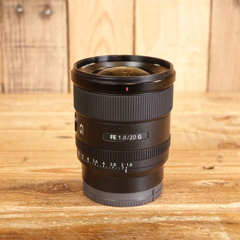 Used Sony FE 20mm F1.8 G Lens