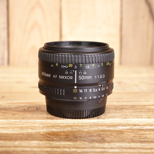 Used Nikon AF 50mm F1.8 D Lens